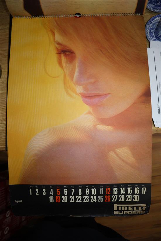 A 1964 Pirelli calendar photographs by Robert Freeman